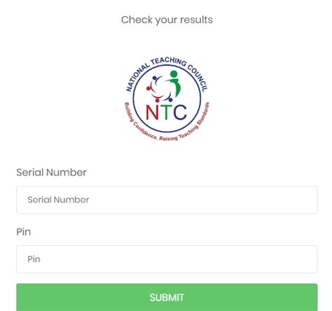 ntc exam result